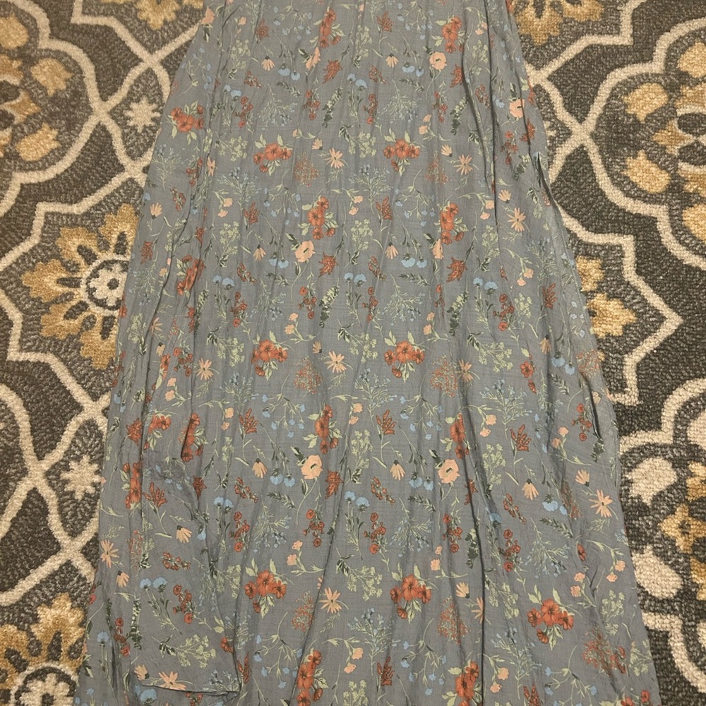 Floral Blue Women's Skirt by Natural Life